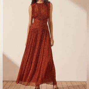 SHONA JOY ATRANI GATHERED MIDI